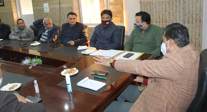 Delegation of Katra meeting Director Tourism Jammu. Delegation of Katra meeting Director Tourism Jammu.