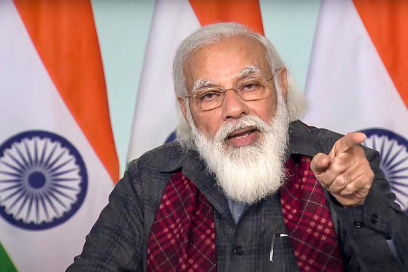 Prime Minister Narendra Modi speaks at ASSOCHAM Foundation Week, via video link, in New Delhi. Prime Minister Narendra Modi speaks at ASSOCHAM Foundation Week, via video link, in New Delhi.