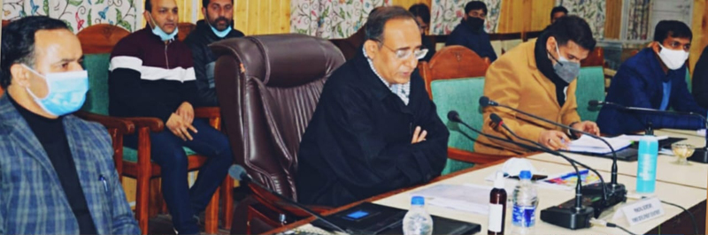 Pr. Secy Power, Rohit Kansal reviews power situation at Baramulla. Pr. Secy Power, Rohit Kansal reviews power situation at Baramulla.