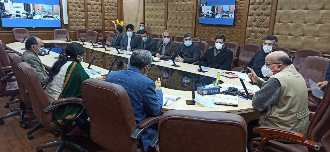 Chief Secretary chairing a meeting on Thursday. Chief Secretary chairing a meeting on Thursday.