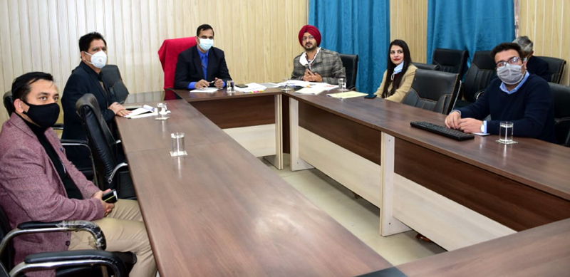 Addl Secy DARPG, V Srinivas reviews functioning of grievance cell at Civil Sectt. Addl Secy DARPG, V Srinivas reviews functioning of grievance cell at Civil Sectt.