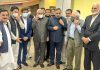 ‘G23’ Congress leaders in Jammu on Friday.