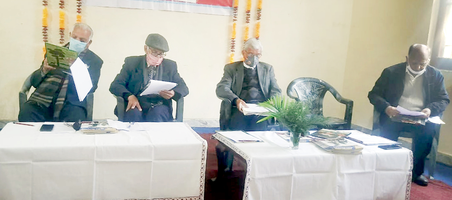 Balgran office bearers at annual general body meeting at Jammu on Wednesday. Balgran office bearers at annual general body meeting at Jammu on Wednesday.