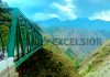 A beautiful view of Reasi to Dangakote road and surrounding mountains. -Excelsior/Karandeep Singh