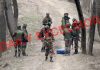 Security forces defuse IED which was planted on National Highway at Nowgam in Srinagar. —Excelsior/Shakeel