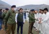 DIG North Kashmir interacting with players during inaugural ceremony of U-19 cricket tournament at Baramulla.