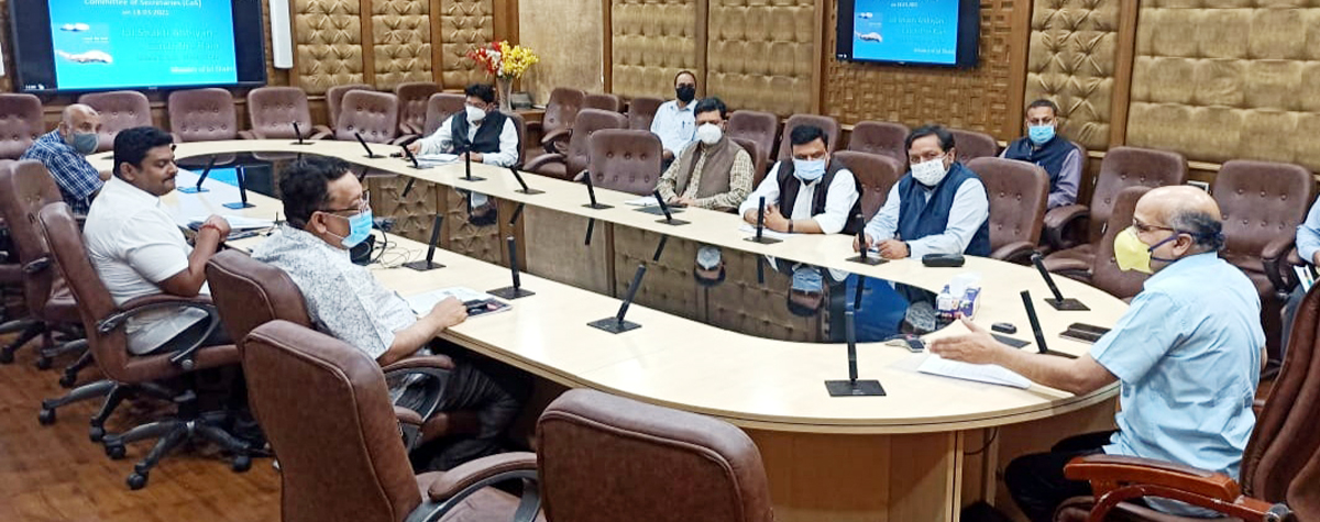 Chief Secretary chairing a meeting on Friday. Chief Secretary chairing a meeting on Friday.