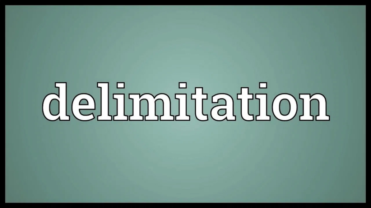 delimitation