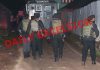 Security forces during encounter at Tujjar area of Sopore on Tuesday. —Excelsior/Aabid Nabi