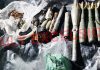 Ammunition and explosives recovered in Mahore on Friday. —Excelsior/Romesh Mengi