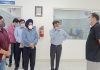 Pr. Secy I&C, RP Thakur interacting with officials during visit to SICOP’s testing centre at Digiana in Jammu.