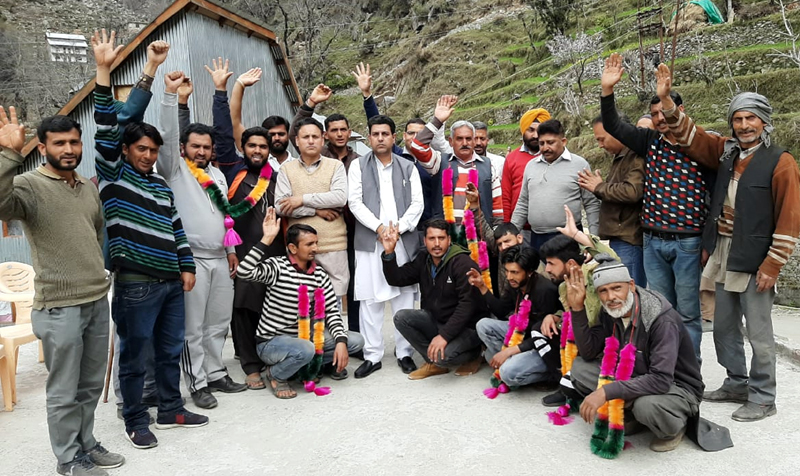 NAUP team posing for a group photograph during a visit to remote areas of Ramban. NAUP team posing for a group photograph during a visit to remote areas of Ramban.