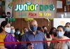 Dignitaries inaugurating Junior DPS at Trikuta Nagar