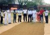 Dignitaries during inauguration of Akhnoor Premier League Cricket Tournament.