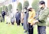 Militants and OGWs arrested in Handwara on Tuesday. -Excelsior/Abid Nabi
