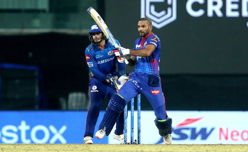 Mishra, Dhawan star in Delhi Capital’s six wicket win over MI
