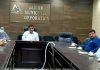 CCI delegation during meeting with Mayor, Municipal Commissioner Jammu on Tuesday.