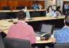 Deputy Commissioner Jammu, Anshul Garg chairing a meeting on Thursday.