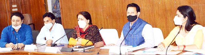 DDC chairperson and officers during a meeting. DDC chairperson and officers during a meeting.