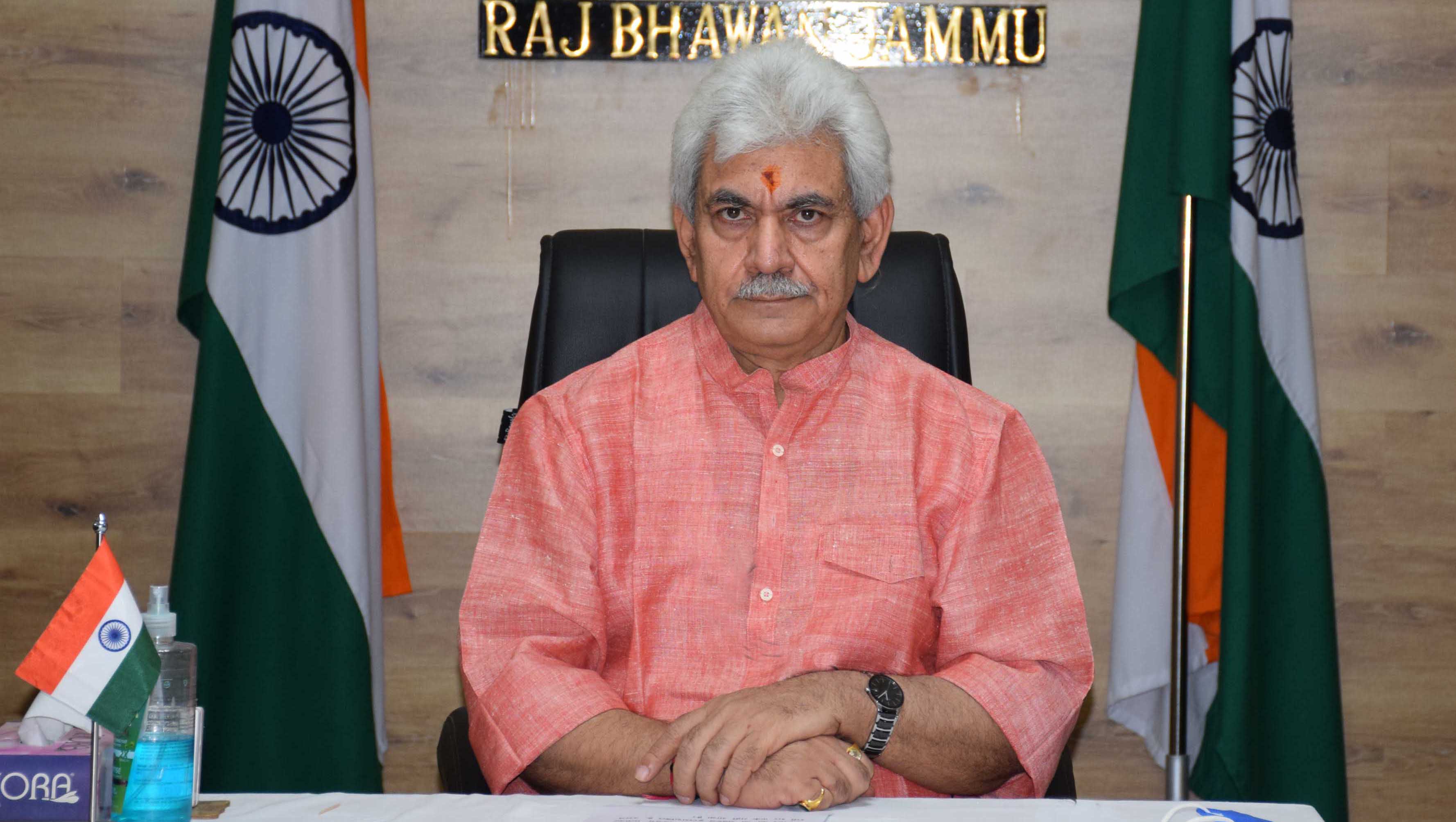 Lt Governor addresses people on Covid Containment