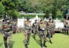 Chief of Army Staff General M M Naravane during his visit to White Knight Corps in Jammu on Wednesday. (UNI)