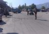 A view of lockdown in Anantnag on Friday. —Excelsior/Sajad Dar