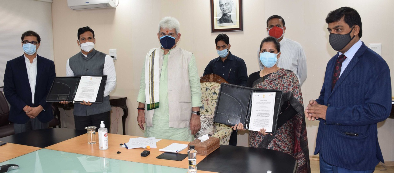 J&K Government signing historic MoUs with PARC- Policy Advocacy Research Centre (1)