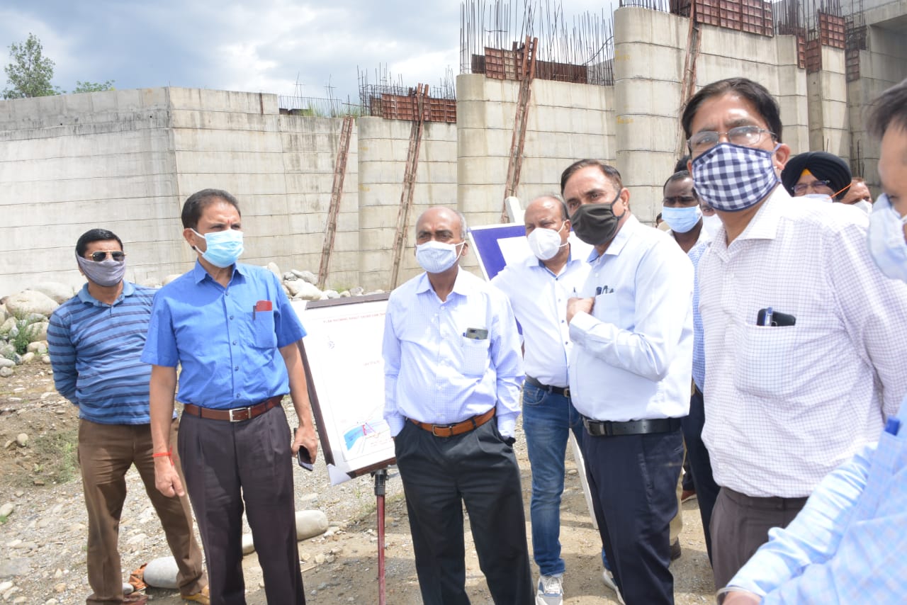 J&K, Punjab team inspects Shahpur Kandi Dam Project-16