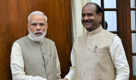 om birla and modi