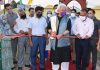 Lieutenant Governor Manoj Sinha inaugurating Craft Mela at Kashmir Haat on Saturday.