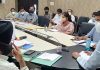 DC Jammu chairing a meeting.