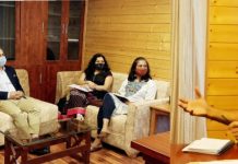 CEO Mission Youth Dr Shahid Iqbal Choudhary chairing a meeting on Wednesday.