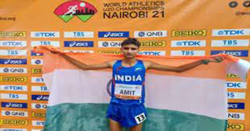 Amit Khatri wins silver in