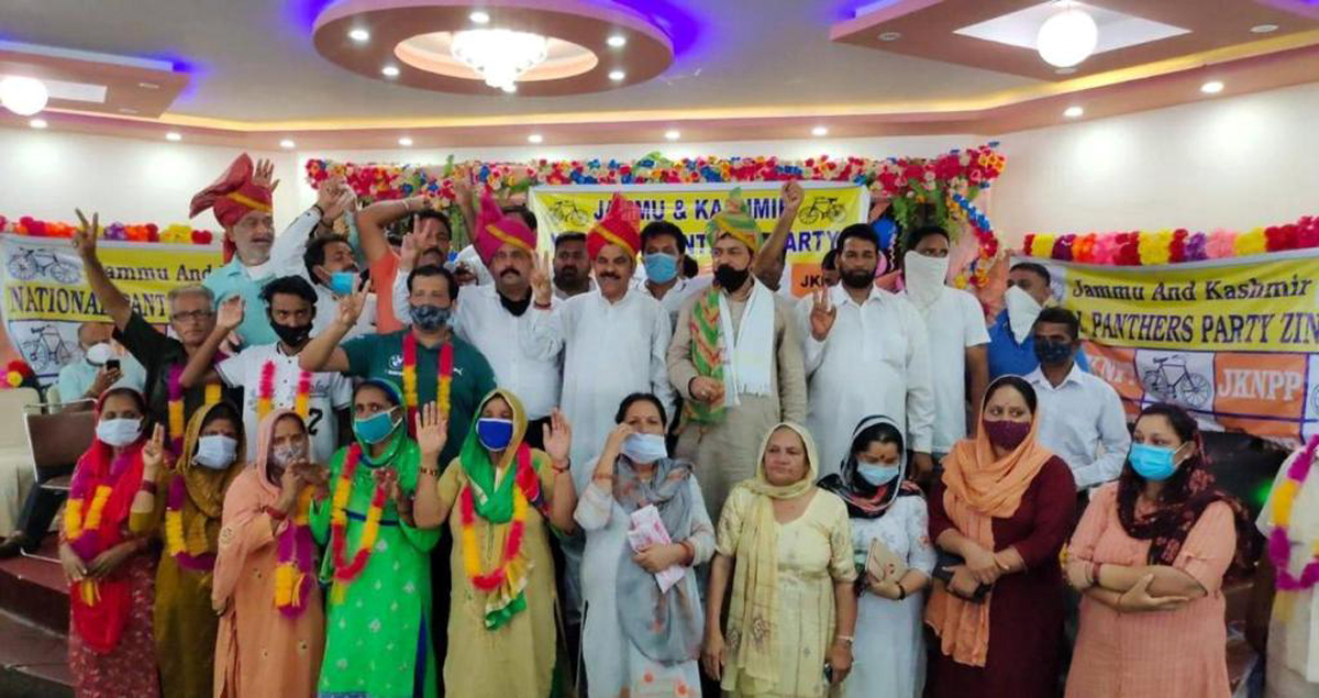 NPP activists at a public meeting in Samba. NPP activists at a public meeting in Samba.