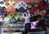 A boy displays kites in his shop ahead of Raksha Bandhan festival in Jammu. —Excelsior/Rakesh