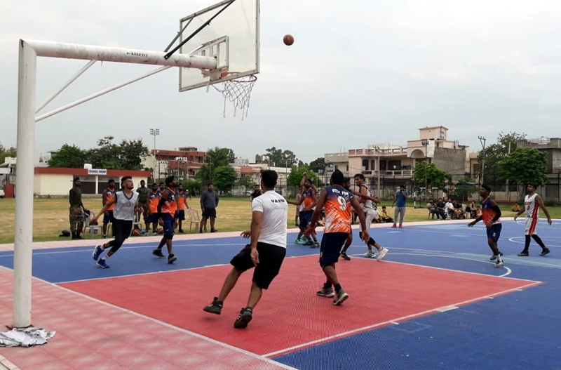 Handball, basketball matches organised Jammu Kashmir Latest News