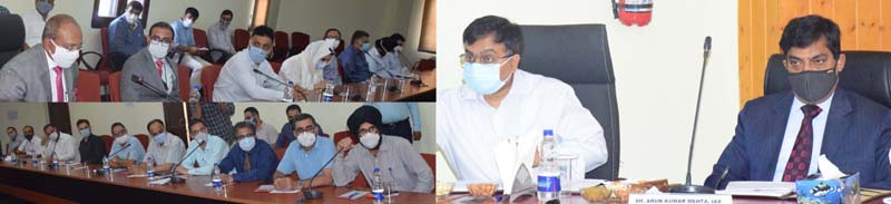 Chief Secretary interacting with ACB officers on Friday. Chief Secretary interacting with ACB officers on Friday.
