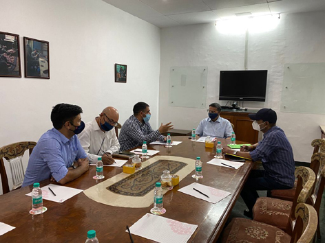 PHDCCI Kashmir delegation at a meeting with chairperson Parliamentary Standing Committee on Labour. PHDCCI Kashmir delegation at a meeting with chairperson Parliamentary Standing Committee on Labour.