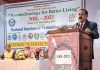 Union Minister Dr Jitendra Singh inaugurating 5-day International Conference of Nanotechnology, at NIT Srinagar, on Tuesday.
