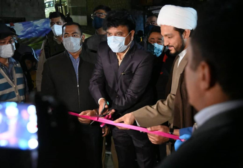 CEC Feroz Khan inaugurating Mega Multi Speciality Camp. —Excelsior/Basharat Ladakhi CEC Feroz Khan inaugurating Mega Multi Speciality Camp. —Excelsior/Basharat Ladakhi