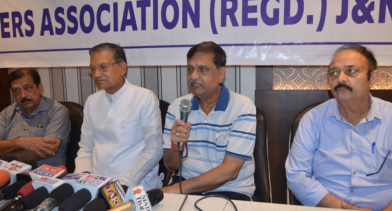 PMTA addressing a press conference on Friday. PMTA addressing a press conference on Friday.