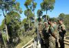 Chief of Army Staff Gen MM Naravane visiting forward areas of Poonch on Tuesday.