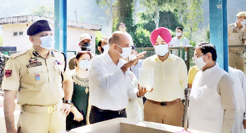 Union Minister for Coal during visit to Reasi. Union Minister for Coal during visit to Reasi.