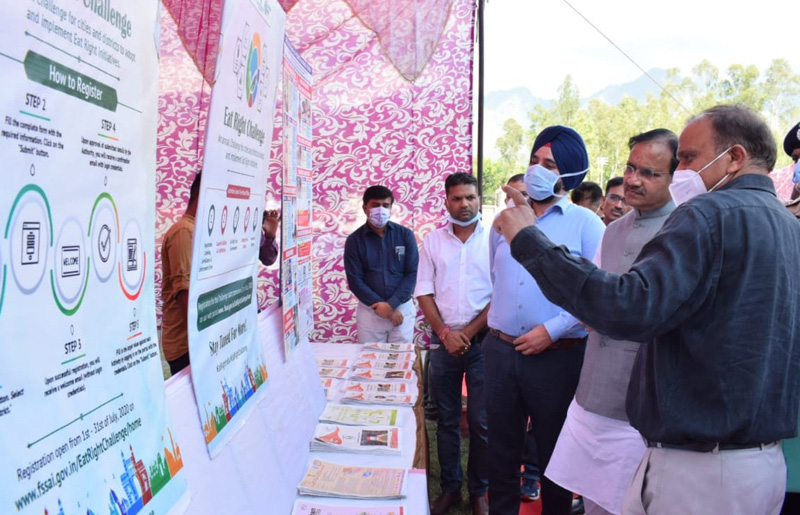 Union MoS during visit to Reasi. Union MoS during visit to Reasi.