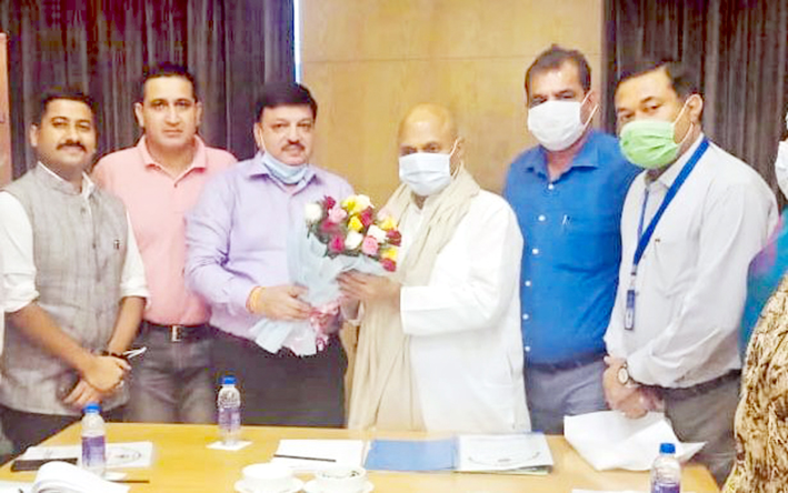 CCI delegation meeting with Union Minister for Steel at Jammu on Monday. CCI delegation meeting with Union Minister for Steel at Jammu on Monday.