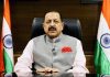 Union Minister Dr Jitendra  Singh addressing 'COP26', the 26th UN Climate Change Conference of the Parties.