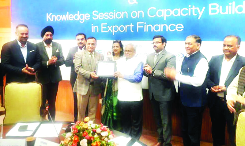 Lalit Mahajan and others during launch of EEPC India’s Jammu Chapter. Lalit Mahajan and others during launch of EEPC India’s Jammu Chapter.