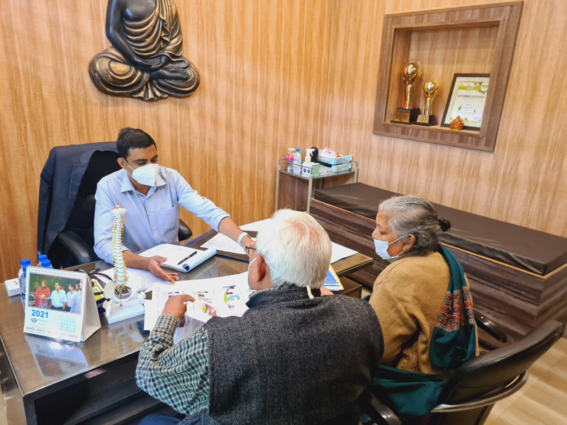 Patients consulting a doctor during a medical camp at Jammu. Patients consulting a doctor during a medical camp at Jammu.