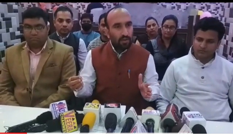 Officials of JKTA interacting with media persons at Udhampur. Officials of JKTA interacting with media persons at Udhampur.