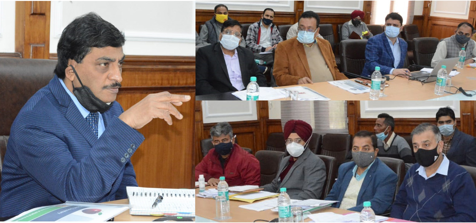 Chief Secretary, Dr. Arun Kumar Mehta chaired a meeting to review the achievements of the Agriculture, Production & Farmers Welfare Department-9